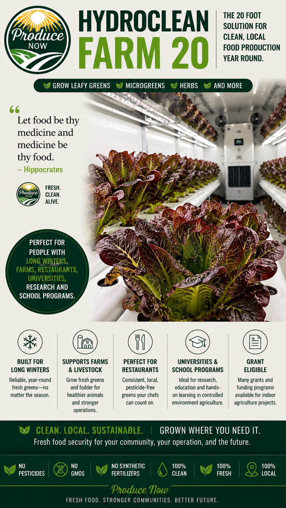 HydroClean Farm 20