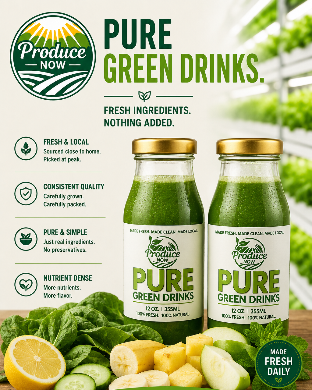 Pure Green Drinks