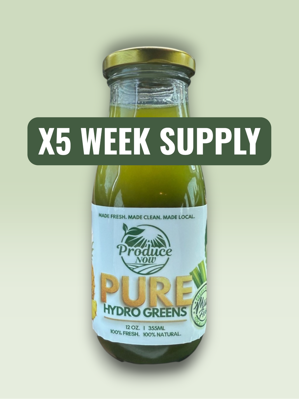 Pure Green Drinks x5 Week Supply