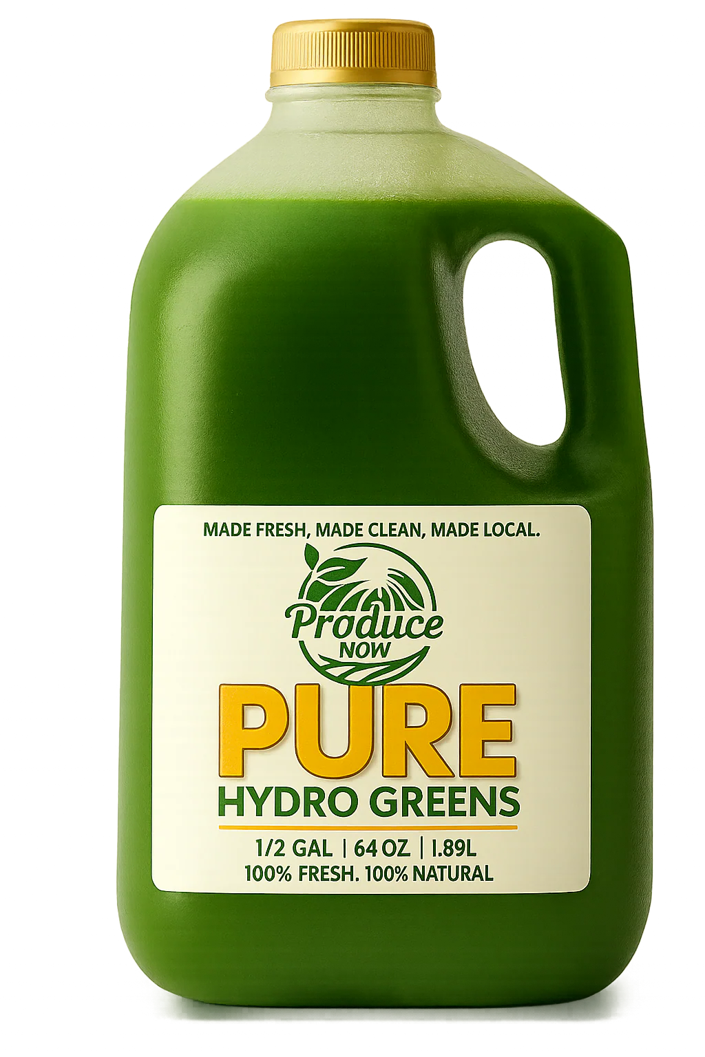 Pure Hydrogreens Produce Now Half Gallon